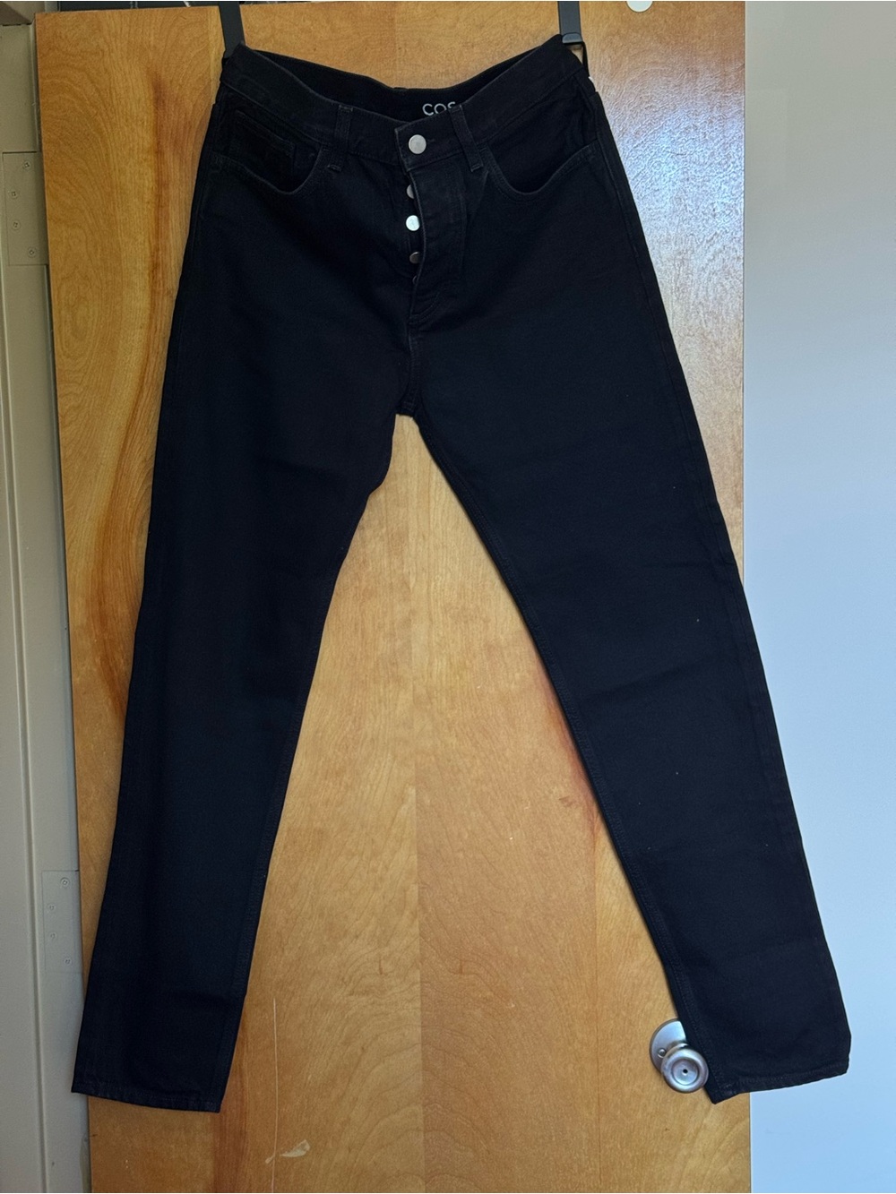 Brand New COS Classic Black JEANS / Size 29/32
